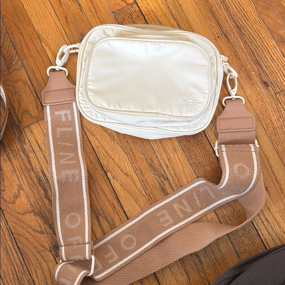 Aerie Cream Crossbody Bag